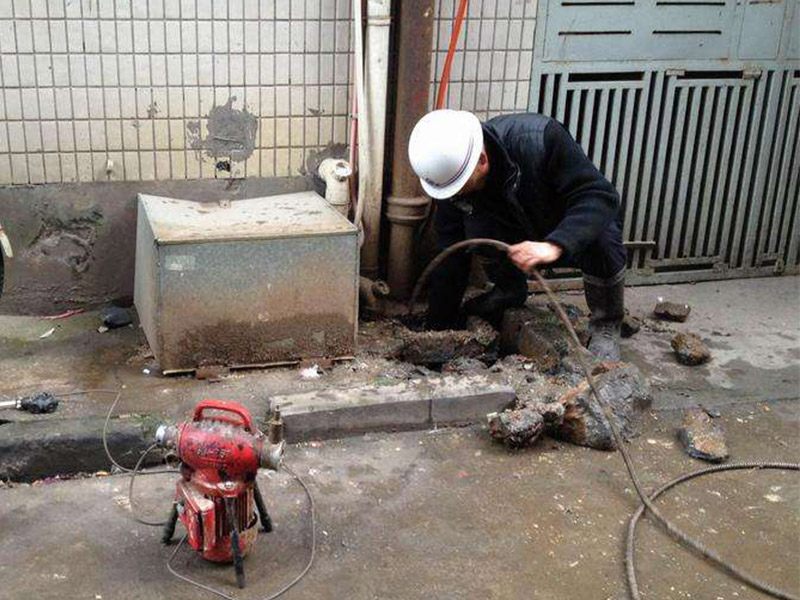 点军疏通下水道-洗菜池疏通