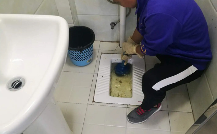 点军疏通蹲坑